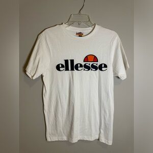 Ellesse White T-Shirt Women’s Size S (UK 8)